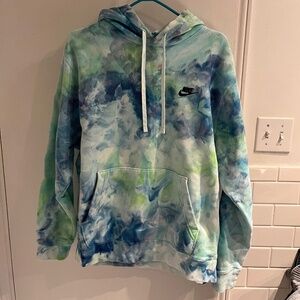 Nike Oversized Tie Dye Hoodie